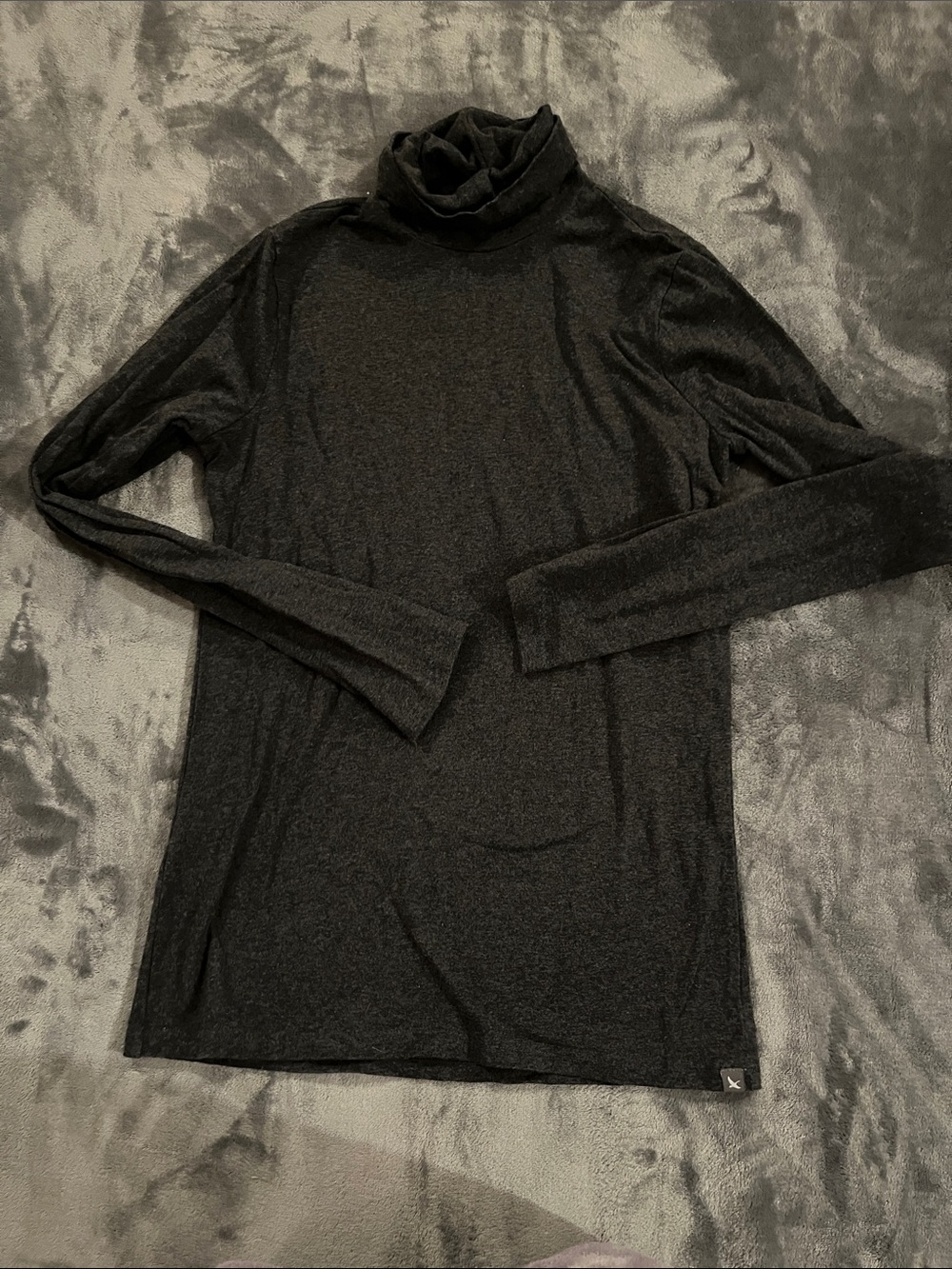 Eddie Bauer dark grey Long Sleeve Turtleneck Top